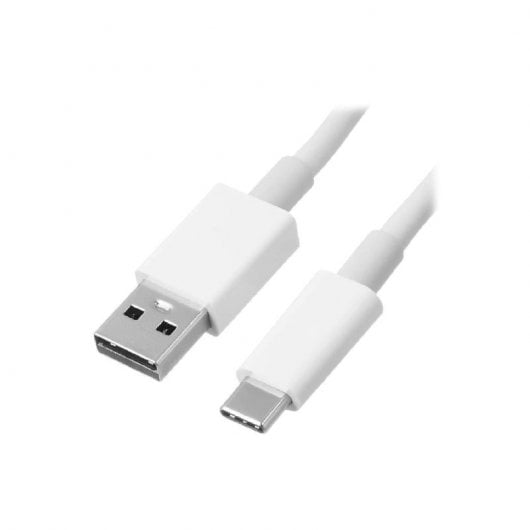 Cabo PcCom Essential USB-C para USB-A 1m branco