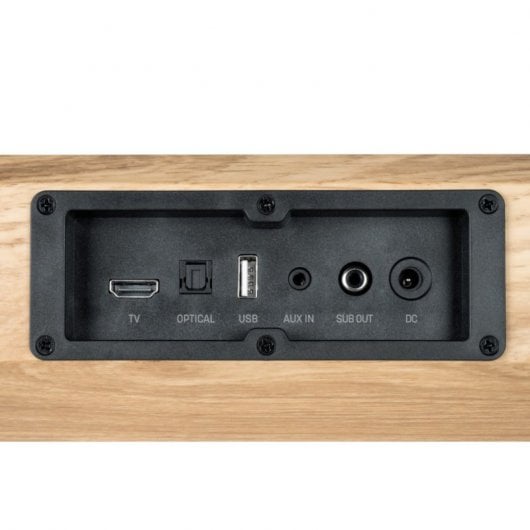 Thomson SB552BTS Accogliente soundbar wireless in legno con subwoofer da 400 W