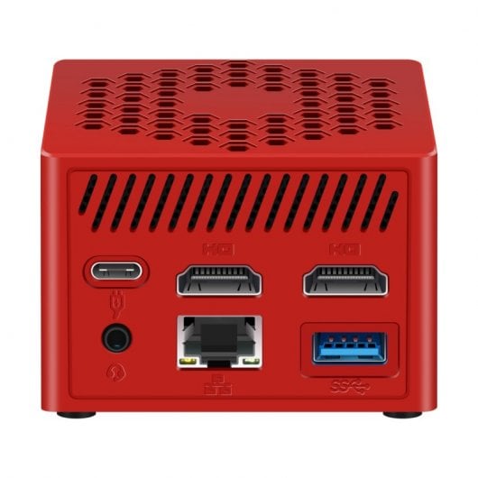 Leotec MiniPC Intel N100/12GB/256GB M.2 Rojo