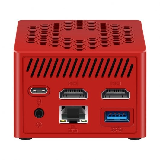 Leotec MiniPC Intel N100/12GB/256GB M.2 Rosso