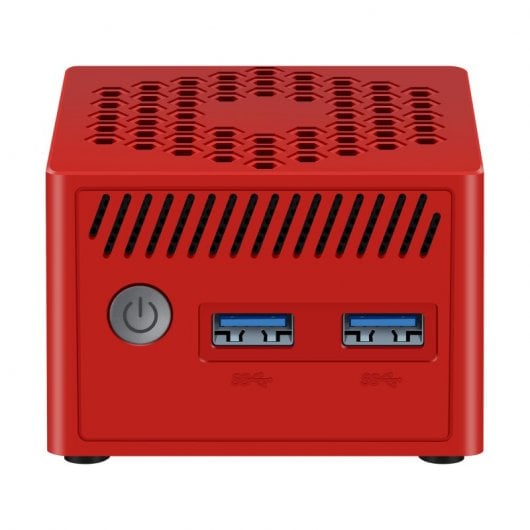 Leotec MiniPC Intel N100/12GB/256GB M.2 Rojo