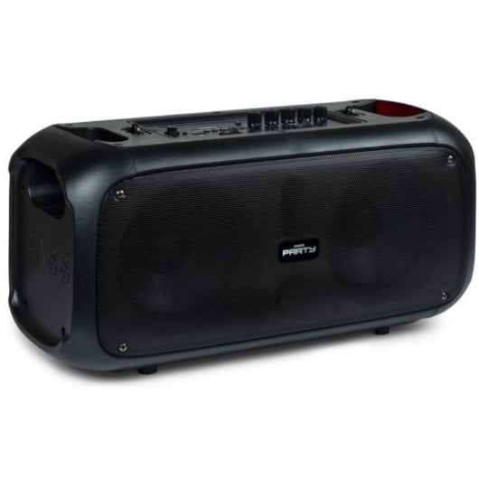 BigBen PARTYBTHPLH Enceinte Bluetooth LED avec microphone 200W