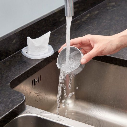 Black & Decker NVC115WA Kabelloser Handstaubsauger, 3,6 V, Blau/Grau