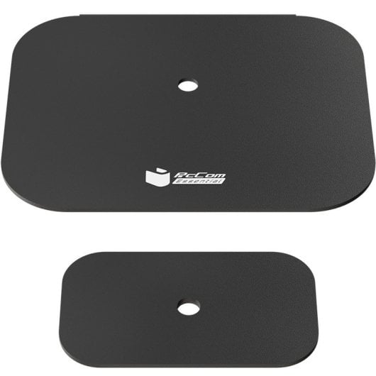 PcCom Essential Placa de Reforço Proteção de Secretária para Suportes de Monitor Preto