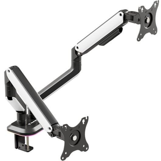 Tempest Soporte RGB 2 Monitores de 17"-32" VESA 75x75/100x100 Máx 9Kg Negro