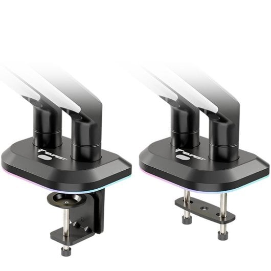 Tempest Soporte RGB 2 Monitores de 17"-32" VESA 75x75/100x100 Máx 9Kg Negro