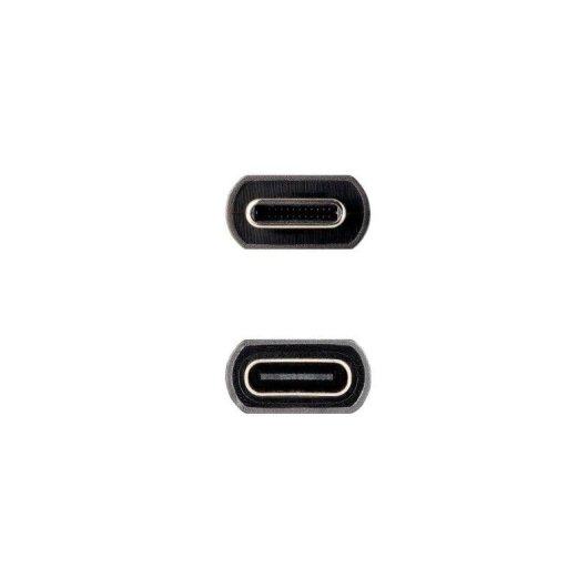 Cable Alargador USB-C Nanocable 4K/60Hz 20Gbps 0.5m Negro