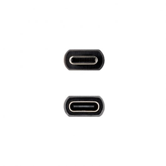 Nanocable Cable Alargador USB-C 4K/60Hz Macho/Hembra 1.5m Negro