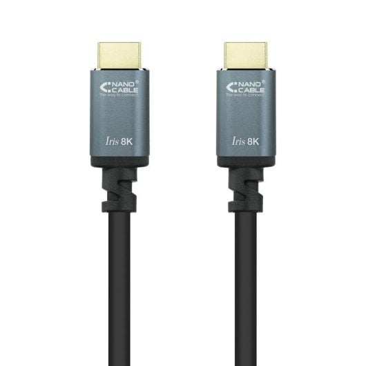 Cable HDMI 2.1 IRIS 8K Nanocable 5m Negro