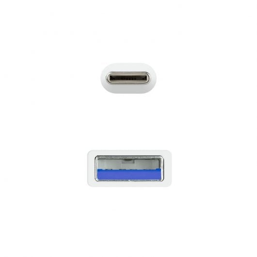 Nanocable Cable USB 3.1 a USB-C Macho/Macho 1.5m Blanco