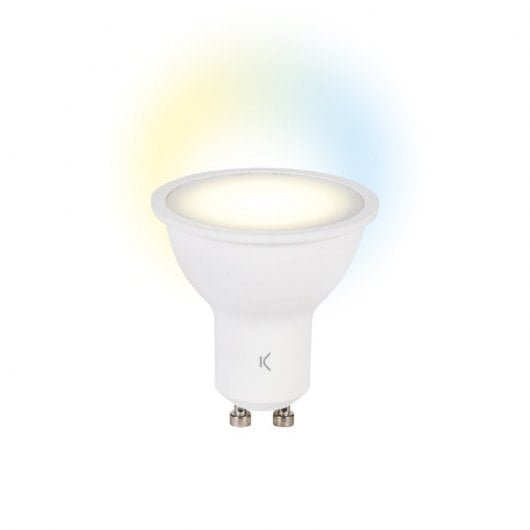 Ksix Bombilla Smartled GU10 5.5W 400Lm CCT 2 Unidades