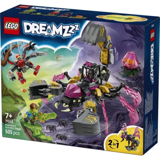 Set de Construção LEGO Dreamzzz 71513 505 Peças Escorpião Bagger