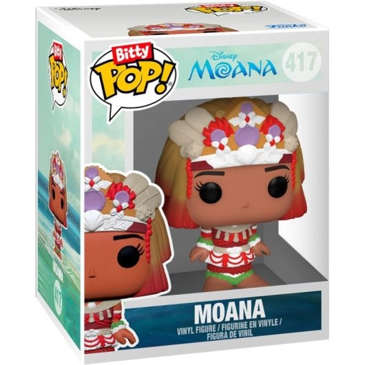 Funko Bitty Pop Disney Princesses Pack 4 Rapunzel/Merida/Moana/Misteriosa figura