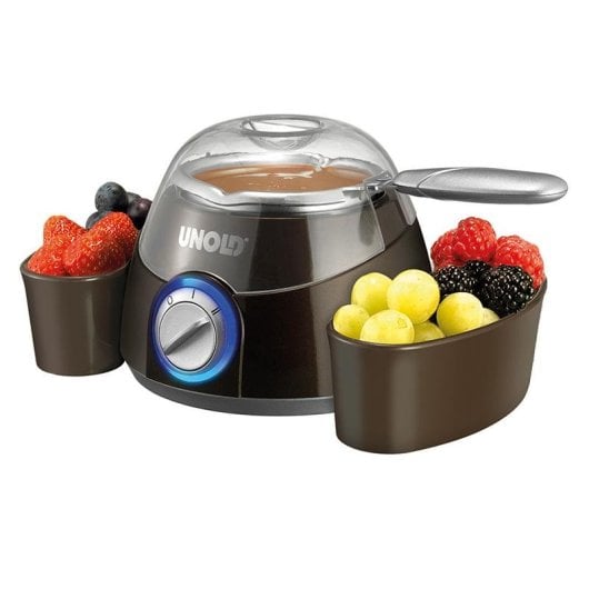 Machine à chocolat Unold 48667 0.25L Plastique Marron Argent Température réglable