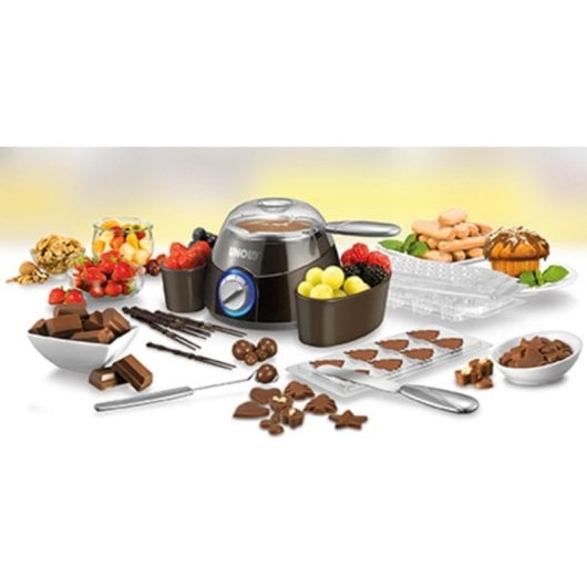 Machine à chocolat Unold 48667 0.25L Plastique Marron Argent Température réglable