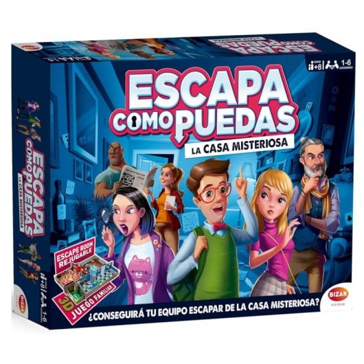 Jeu de société Bizak Escape as You Can