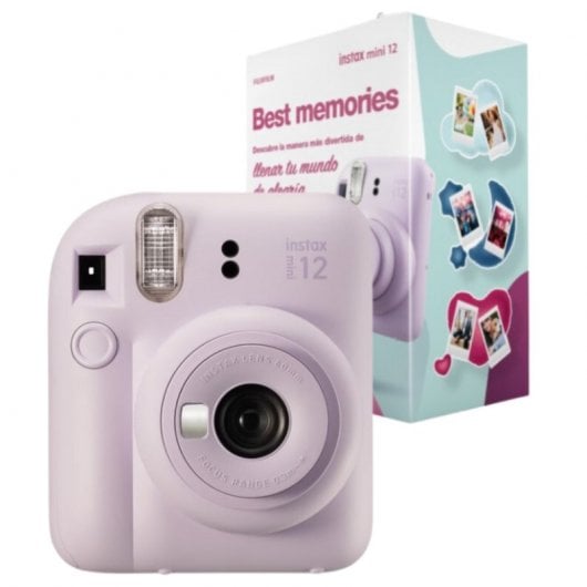 Fujifilm Instax Mini Confezione da 12 Migliori Ricordi Lilla