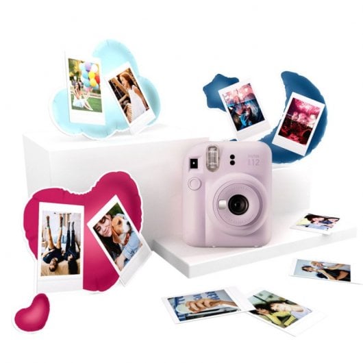 Fujifilm Instax Mini 12 Pack Best Memories Lila