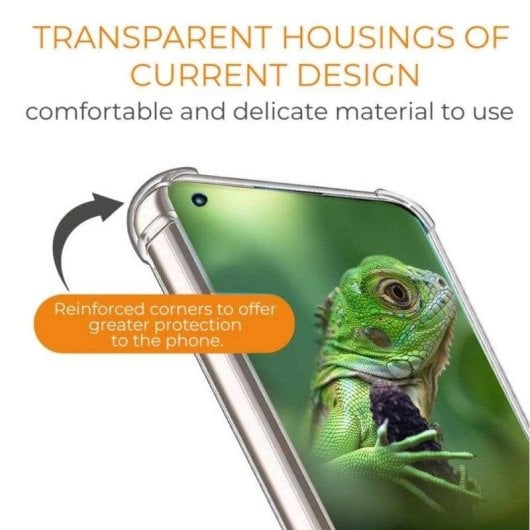 Funda para móvel OcioDual TPU Transparente Canto Reforçado para iPhone 12 Pro Max
