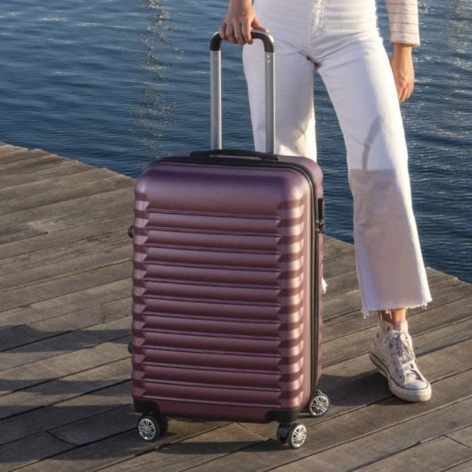 Mala de viagem numada Upfly Cabin 20' Abs (53x33,5x22cm) Bordeaux