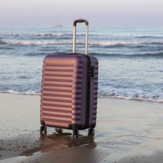 Mala de viagem numada Upfly Cabin 20' Abs (53x33,5x22cm) Bordeaux
