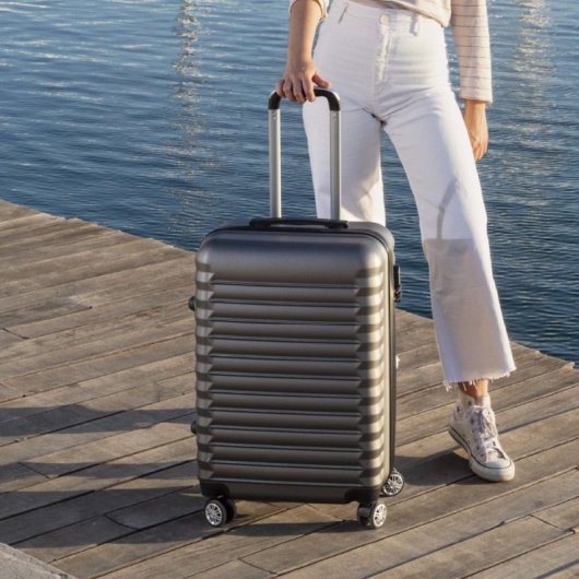 Valise de voyage cabine Numada Upfly 20' Abs (53x33,5x22cm) Gris