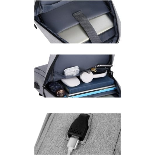 PcCom Essential Mochila para Portátil hasta 15.6" Negro