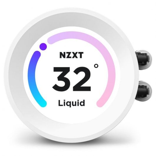 NZXT Kraken Elite 280 RGB Processore Raffreddatore di liquidi tutto in uno 14 cm Bianco 1 pz