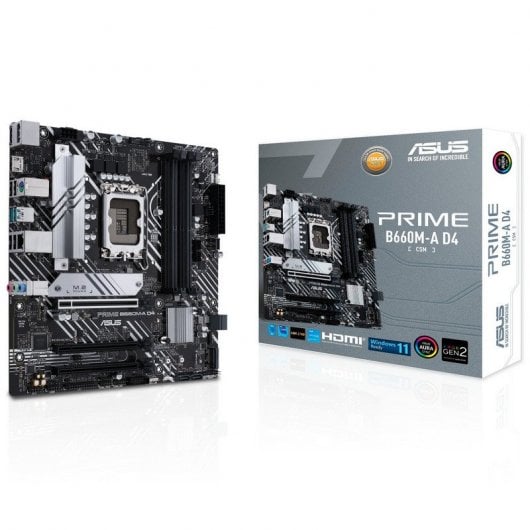 ASUS PRIME B660M-A D4-CSM Intel B660 LGA 1700 micro ATX