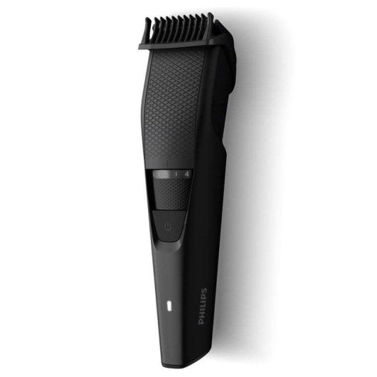 Tondeuse Barbe Visage Philips Beardtrimmer Series 3000 BT3234/15 Sans Fil 60min Sec 20 Réglages 1 Sabot Charge Rapide