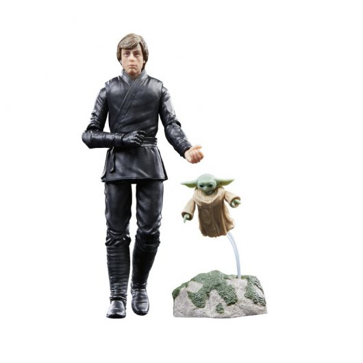 Figura Hasbro - Star Wars The Black Series Luke Skywalker e Grogu