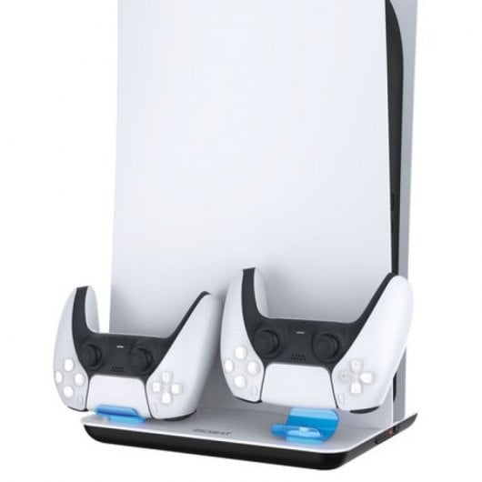 Egogear Stand Vertical com Base de Carga para 2 Comando e Ventilação para PS5