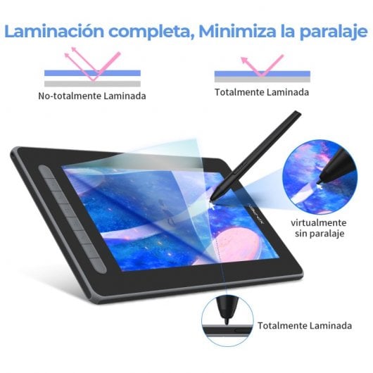 XP-Pen Artist 12 (2ª Generación) Pantalla Gráfica 11.8" FullHD IPS Negra
