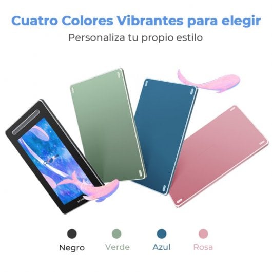 XP-Pen Artist 12 (2ª Generación) Pantalla Gráfica 11.8" FullHD IPS Verde