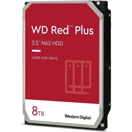 WD Red Plus NAS 8TB 3.5" SATA 3 Refurbished