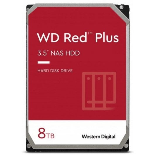 WD Red Plus NAS 8TB 3.5" SATA 3 Refurbished