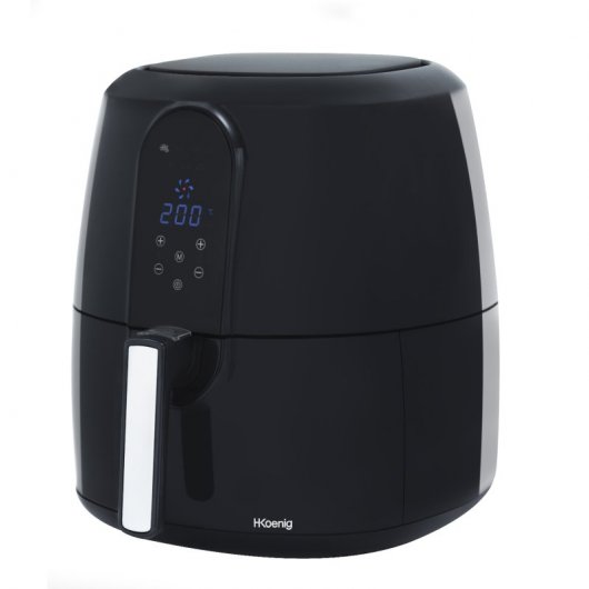 HKoenig FRY820 Freidora de Aire sin Aceite con Pantalla Táctil 5.5L 1800W Negra