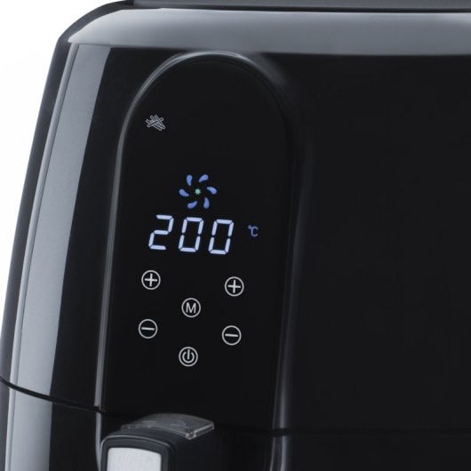 HKoenig FRY820 Freidora de Aire sin Aceite con Pantalla Táctil 5.5L 1800W Negra