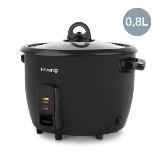 HKoenig ORYZA4 Cuociriso Antiaderente 0,8 L 350 W Nero