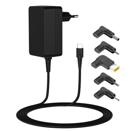 Cargador Leotec LENCSHOMETC45 USB-C 45W Universal Power Delivery Protecciones