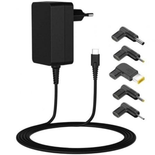 Cargador Leotec LENCSHOMETC45 USB-C 45W Universal Power Delivery Protecciones