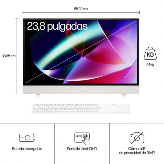 HP AIO Envy Move 24-cs0002ns Intel Core i3-1315U/16GB/512GB SSD/23.8" Táctil