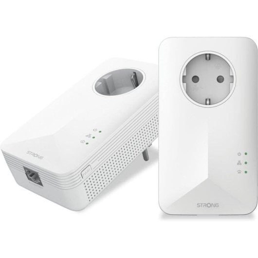 Adattatore PowerLine Strong Powerline 1000 Kit 1000 Mbps Gigabit Ethernet Filtro AC