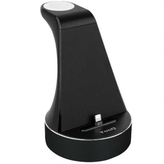 TooQ TQCD02L Base de Carga para Apple Watch y iPhone Negro