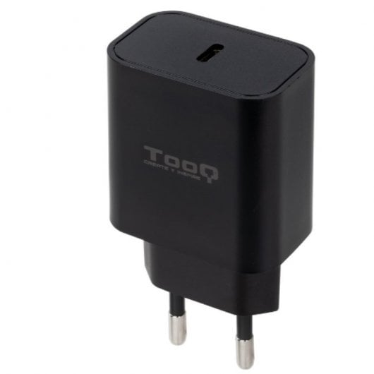 TooQ TQWC-PDUSBC20B USB-C-Wandladegerät PD20W Schwarz