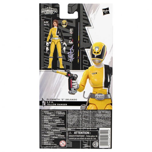 Hasbro Figur Power Rangers Lightning Collection Yellow Ranger S.p.d.