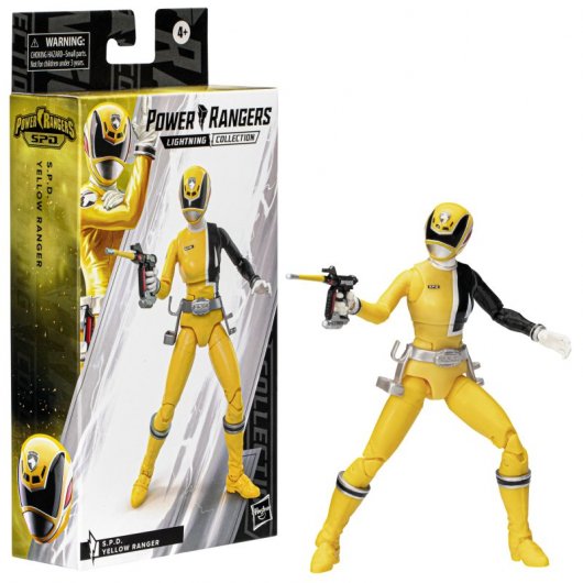 Hasbro Figur Power Rangers Lightning Collection Yellow Ranger S.p.d.