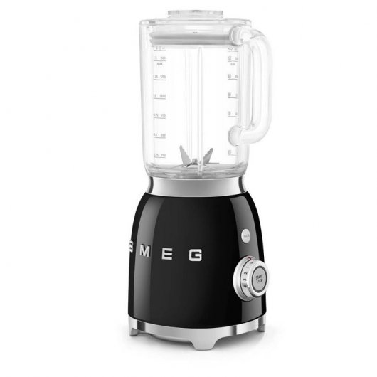 SMEG BLF03BLEU Estética 50's Style Batidora de Acero Inoxidable 800 W Negro