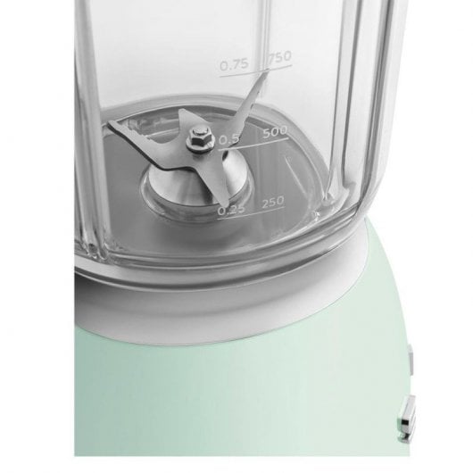 Frullatore SMEG BLF03PGEU Estetica Anni '50 in Acciaio Inox 800 W Verde