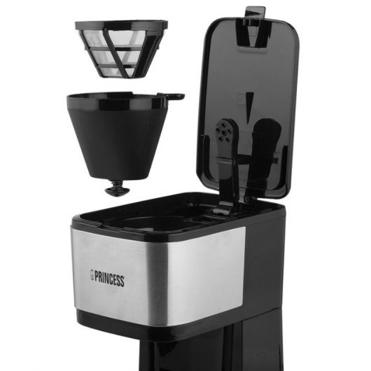 Princess 246030 Cafeteira de Filtro Compacta Preta